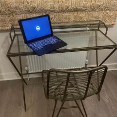 Desk and Chair - Compact computer study use