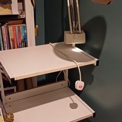 Table and magnifying lamp