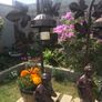 Beautiful pair of French Spellter figurine lamps Image 4