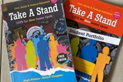Junior Cycle CSPE Hugh Holmes &amp; Robert Clougher  Take a Stand Textbook and Portfolio