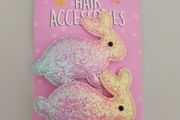 girls Easter hair clips
