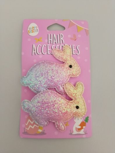 girls Easter hair clips