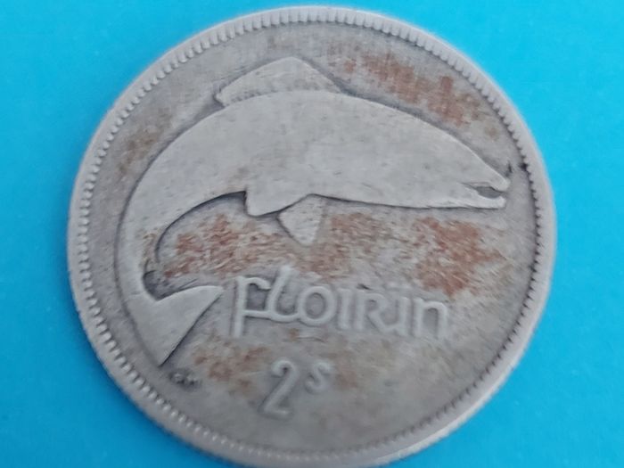 Ireland 1934 Harp Florin in Fine condition