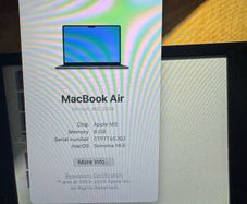 MacBook Air 13" M3(2024)-Like New
