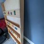 TidyBooks Children's book shelves - wall hung.      Width: 77 centimetres Height: 115 centimetres Depth: 7 centimetres Image 3