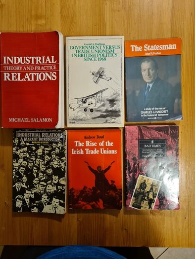 Trade Unions And Industrial  Relations. See Photos For  Titles.