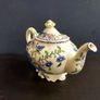 Beautiful Masons Ironstone Teapot in the Regency Pattern Circa 1940, Hairline on Handle Image 4