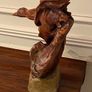 wood sculpture of birds signed and titled signed 2007 Image 8
