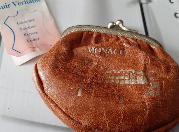 New genuine leather small purse