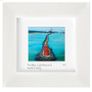 4" Square framed prints of Dublin Seascapes, B, by artist Helen Mathews Image 7