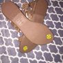 NEW LOOK studded leather fringe flat sandal 6/39 Image 3