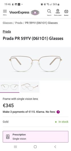 PRADA frames
