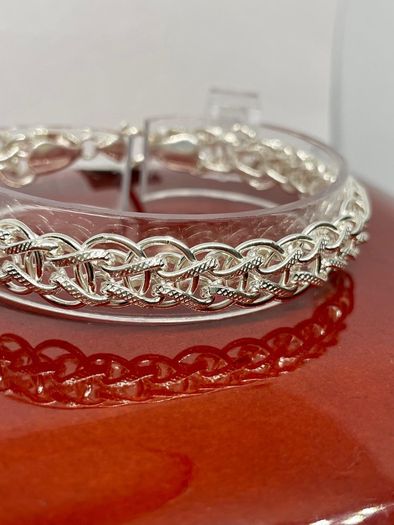 Sterling Silver Byzantine Bracelet