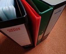 Plastic pockets and files