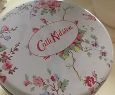ShabbyChic Cath Kidson Storage Tin with wrapping inside