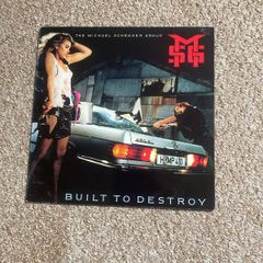 MSG "Built to destroy"vinyl