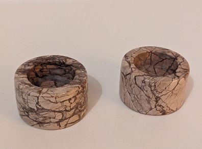 Solid Marble Candle Holders
