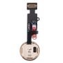 For iPhone 8 / iPhone 8 Plus Home Button Fingerprint Touch ID Flex Cable Gold - FHT01IPHB Image 3