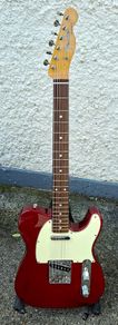Fender Classic Series 60's Telecaster. Dark Candy Apple Red.