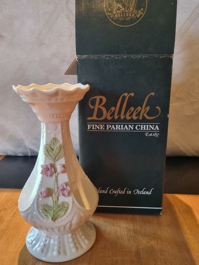 Belleek vase