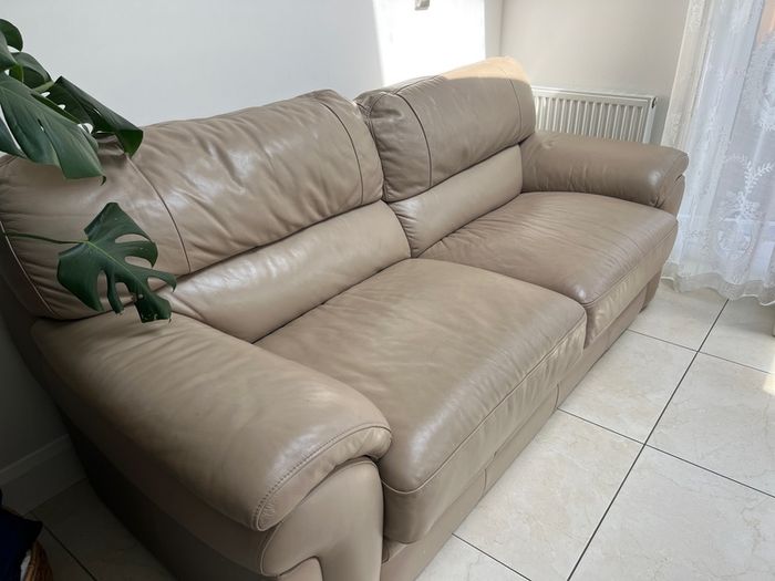 leather sofa free