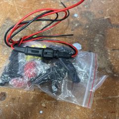 Campervan 12v electrical connectors.