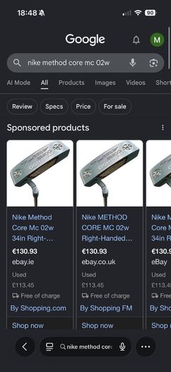 Nike Method putter