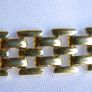 18Ct Gold Plated Bracelet Bangle L-8"  11,6g Image 9