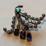 Vintage Flower Bouquet Brooch Image 3