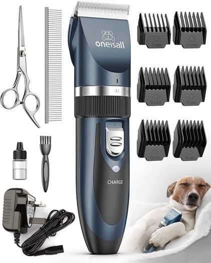 Dog Clippers Low Noise,Dog Grooming Kit Professional for Thick Hair,Dog Trimmer Shaver for Dogs Cats and Other Pet (FREE POSTAGE)
