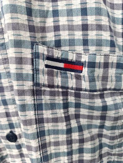 Vintage Y2K Tommy Hilfiger Shirt Mens Medium M 2002