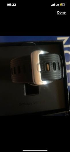 Samsung Galaxy Smart  Watch 3 SM R 800 smartwatch 46 mm perfect condition connecting with iPhone