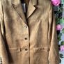 blazer Bnwt H&M size small tan suede effect jacket Image 3