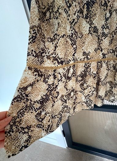 Animal print M&S dress Size 12