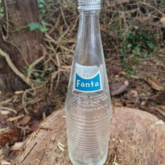Vintage  Fanta Clear Glass Bottle