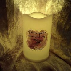 led robin candle