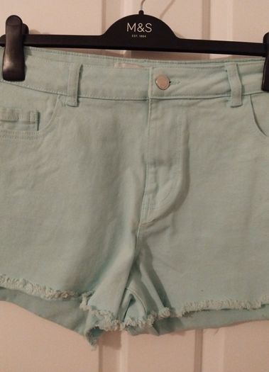 Blue Denim shorts size 14