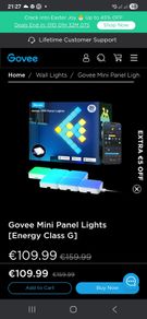 govee mini wall panels brand new in box