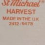 Several other pieces available too - Vintage St Michael - Marks and Spencer Harvest Storage Jar and matching large teapot Image 6