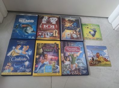 Walt Disney DVD's x 8