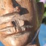 Vintage 20" Tribal Fertility Fetish Image 7
