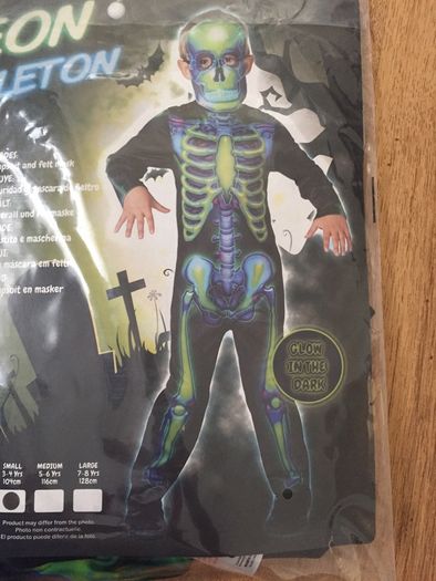 halloween skeleton costume