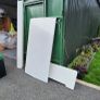 White IKEA Bed Frame - Fits King Mattress (Frame Only, No Slats) Image 3