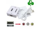 HDMI to Mini Composite CVBS RCA AV Video Converter Adapter Old TV 1080p HRCA
