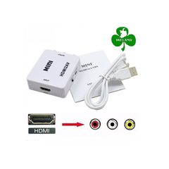 HDMI to Mini Composite CVBS RCA AV Video Converter Adapter Old TV 1080p HRCA