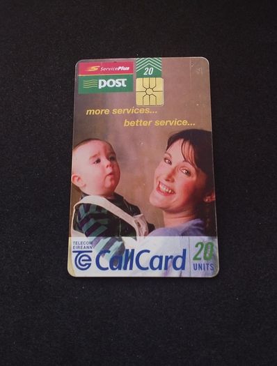 Vintage Telecom Eireann Callcard - An Post - 1997