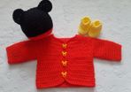 handmade baby cardigan sets 0-3 months