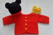 handmade baby cardigan sets newborn and  0-3 months