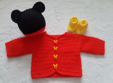 handmade baby cardigan sets 0-3 months