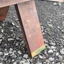 mid century camel stool Image 6